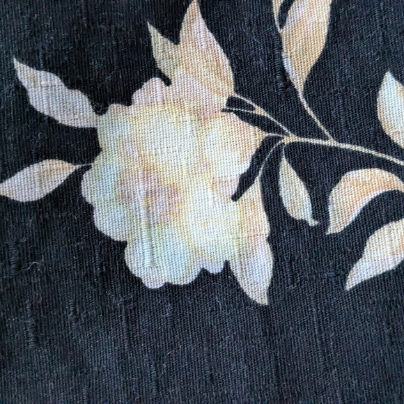 Ralph Lauren Winter Rose Floral Comforter Black Cotton With One Pillowcase KING - Picture 11 of 14